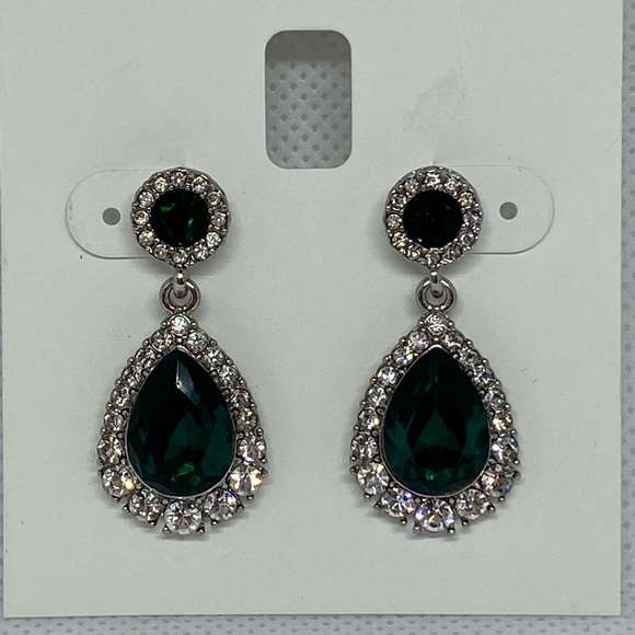 Charter Club Silver-Tone Drop Earrings - Picture 2 of 3